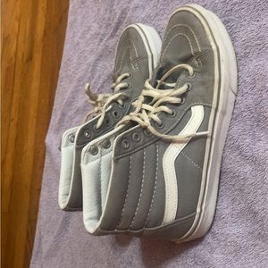 Womens size 8 gray vans